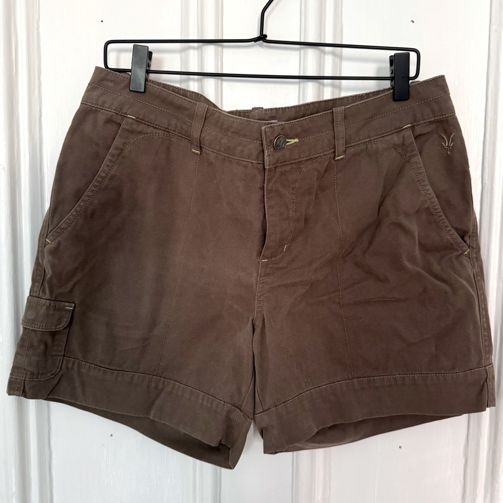 Ibex Organic Cotton Deere Cargo Shorts - Women’s Size 12